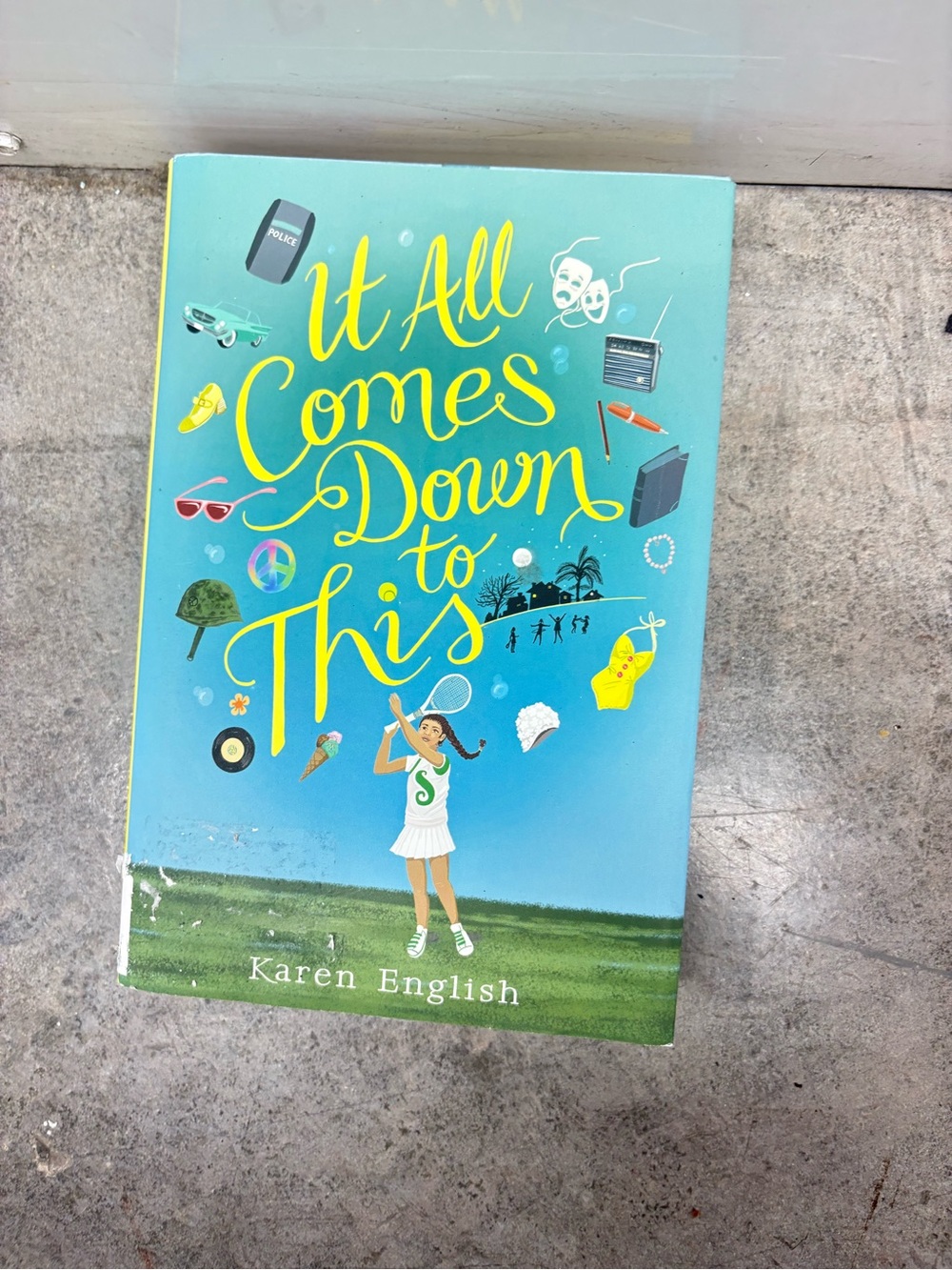 It All Comes Down to This Karen English Hardcover Clarion Books 2017